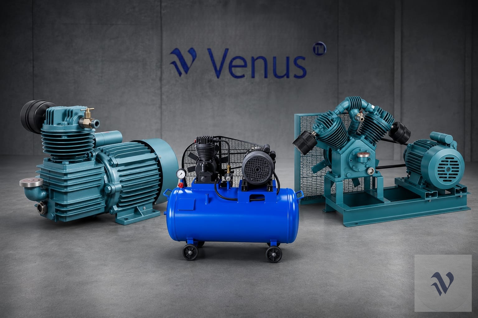 Compressor Pumpset Mono Belt Tank
